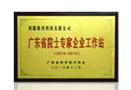 廣東省院士專家企業(yè)工作站